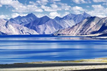 Pangong lake in Ladakh 